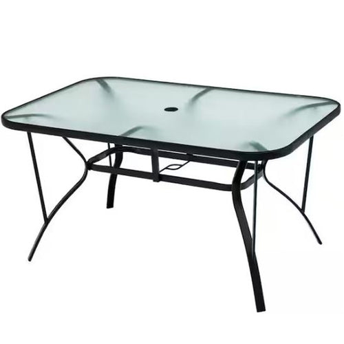 Tavolinë metali Tempered 5mm 150-227