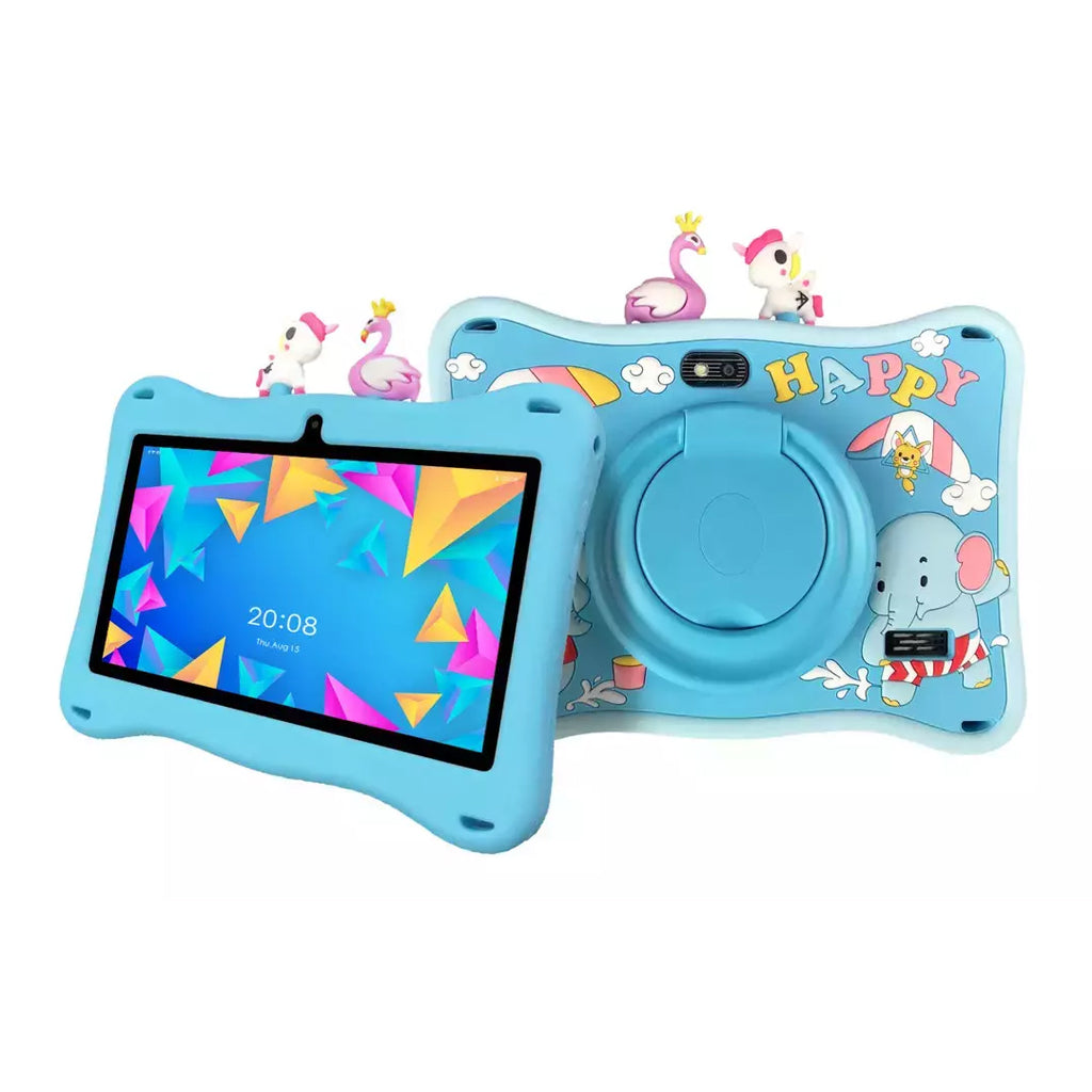 Oteeto Tab 5 Kids Tablet 128GB / 4GB Ram + Back Cover + Screen Protector + Stickers