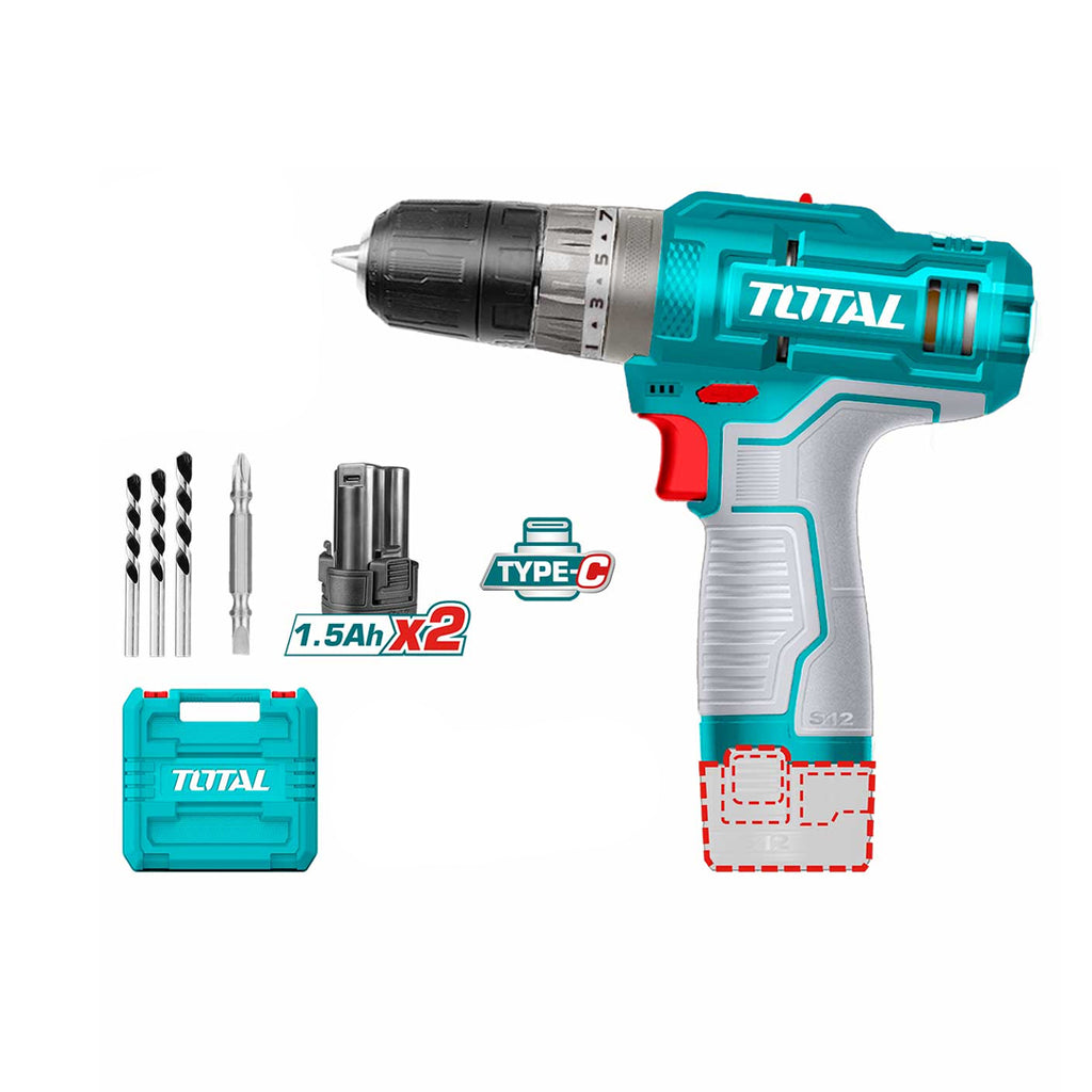 Aku SET TOTAL Lithium-Ion TIDLI12202E