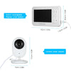 Babyphone 4.3 inch Baby Monitor Me Camera Support