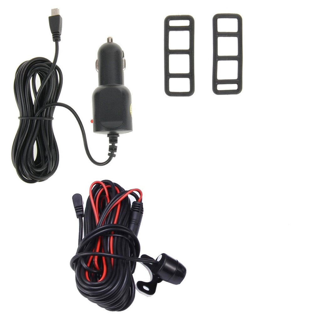 Pasqyrë e Makinës me 2 Kamera, Full HD