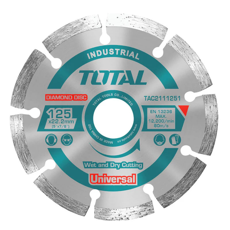 Disk diamanti prerës  TOTAL TAC2111251 125m
