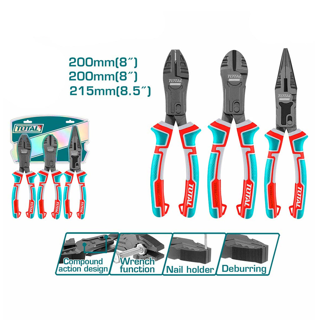 Set Pincë 1x3pcs Total THT2CK231S
