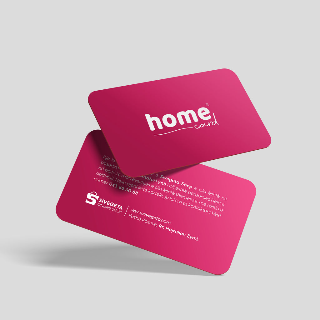 Kartelë e Zbritjës “Home Card”