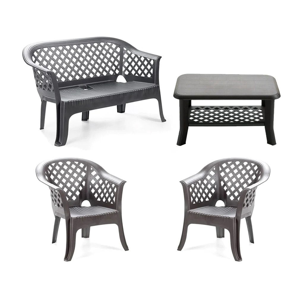 Set Veranda Tavolin 2+1+1