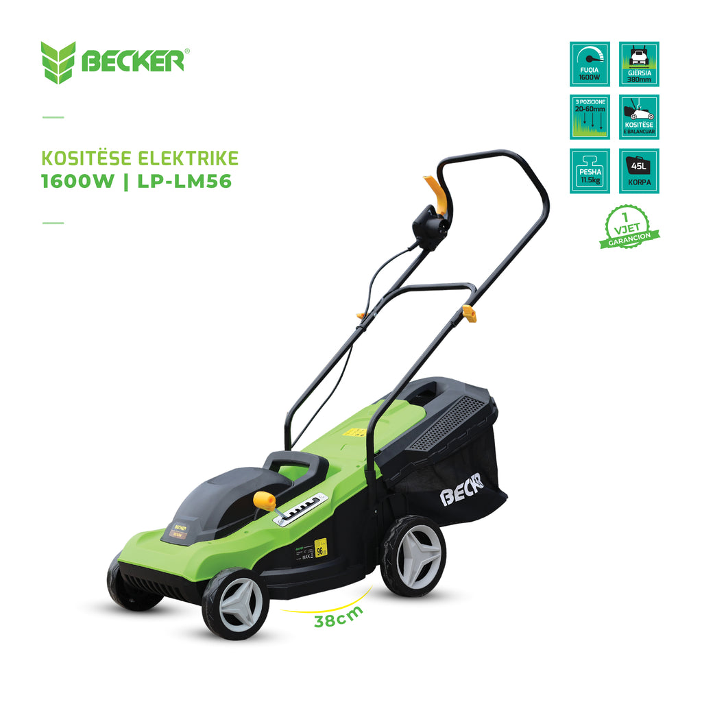 Kositëse Elektrike BECKER 1600W