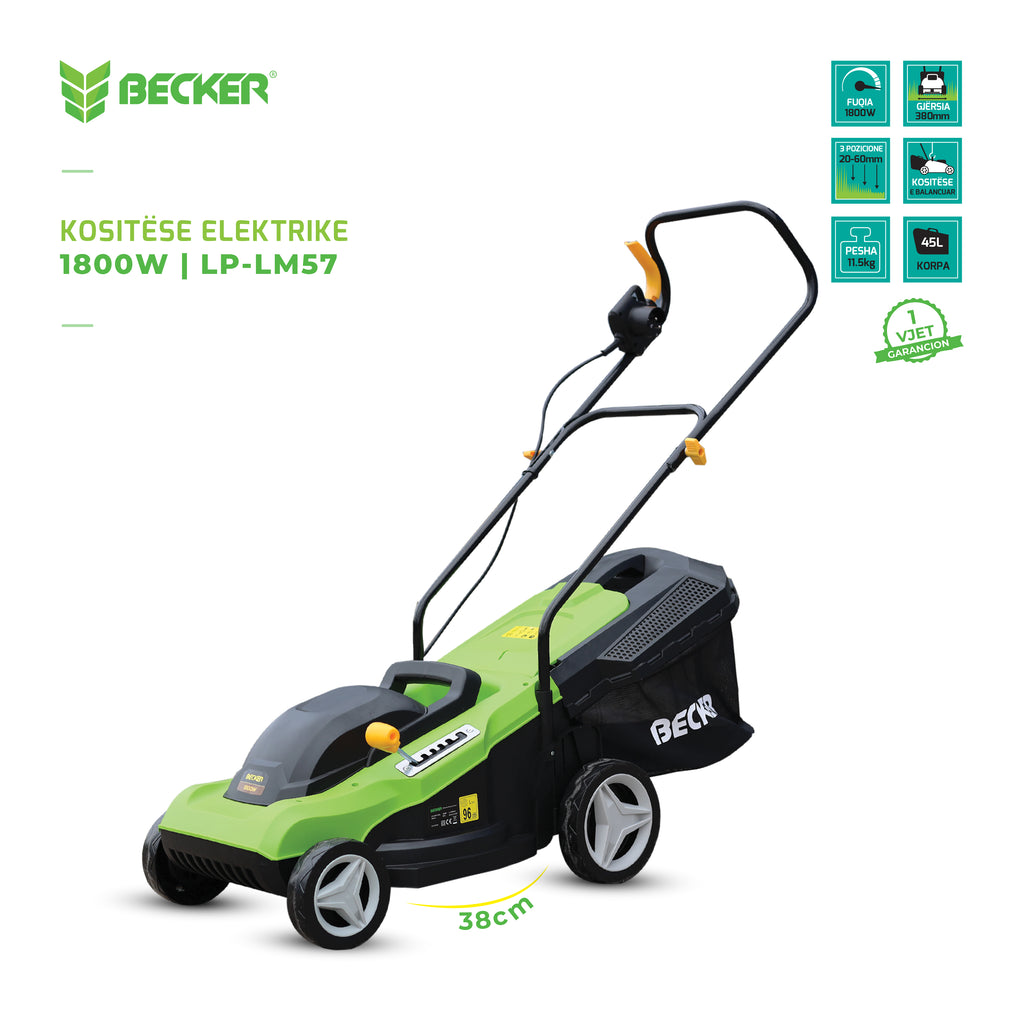 Kositëse Elektrike BECKER 1800W