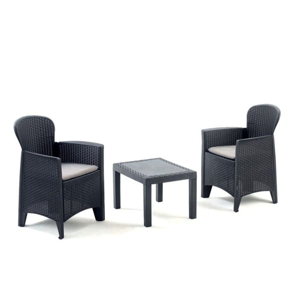 Set Kopshti Akita RATTAN 2+1