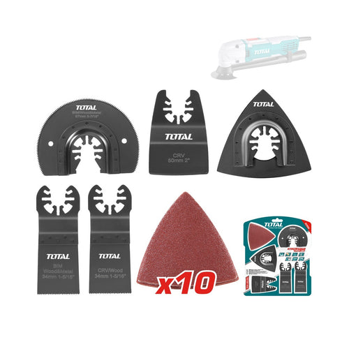 Set 1x10 Pjesë për makinë lëmuese elektrike TOTAL TAKTMT1502