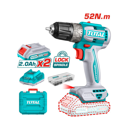 Aku SET TOTAL Lithium-Ion 2x Bateri TDLI20453