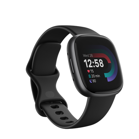 Smart Watch FITBIT Versa 4 Black/Graphite