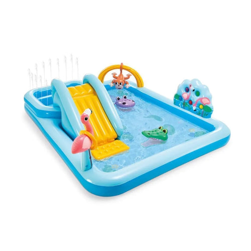 Pishinë argetues për fëmijë 244x186x76 cm