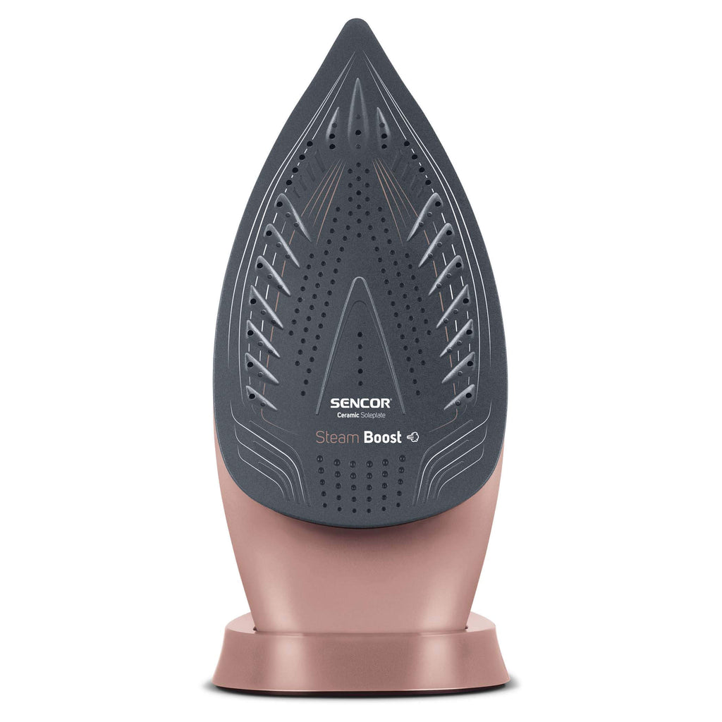 Hekur për hekurosje Sencor SSI 3520RS - 3100W, e bardhë/rozë