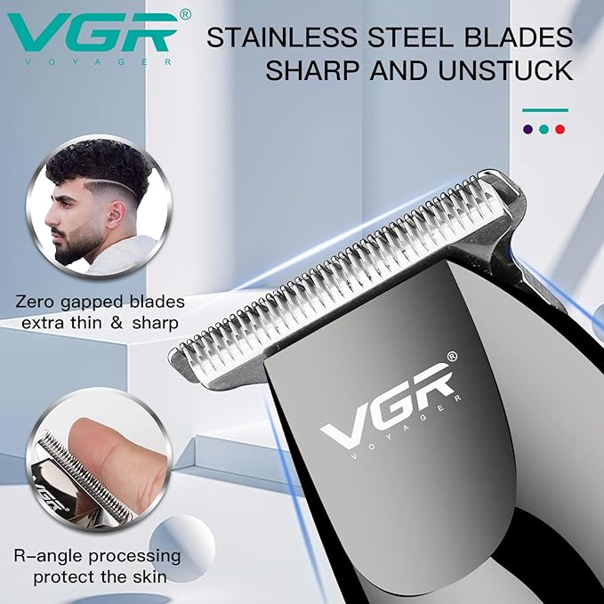 Prerëse flokësh profesionale me BATERI VGR V-030