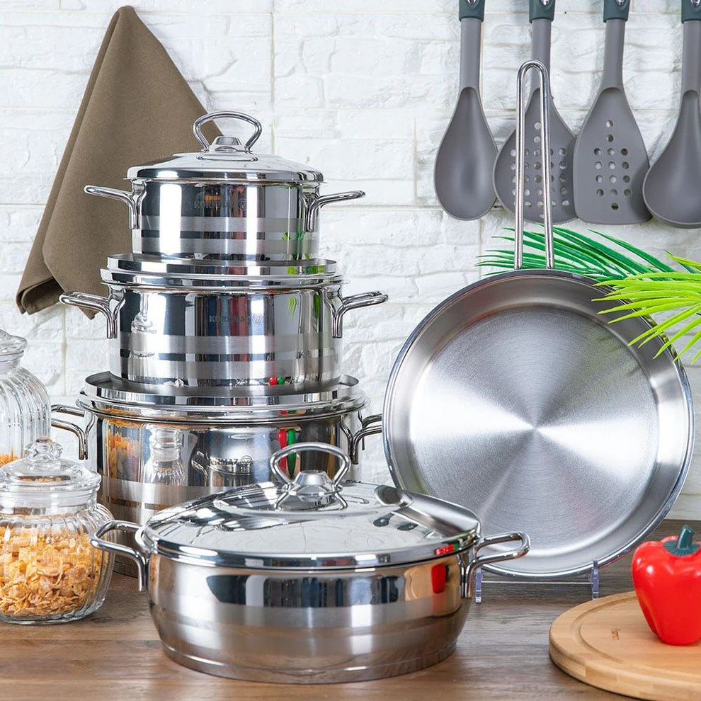 Tengjere Set Korkmaz Astra, 9 Pjese