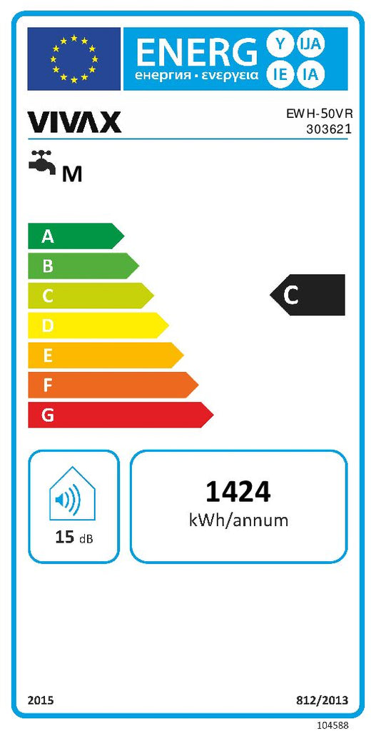 Ngrohësi elektrik i ujit VIVAX EWH-50VR