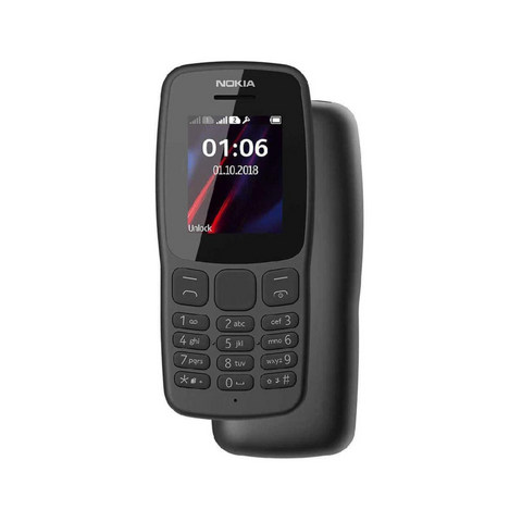 Nokia 106 Dual SIM e zezë