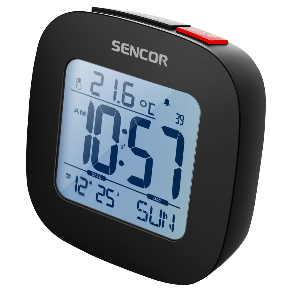 Orë Alarm Sencor SDC 1200 B, e Zezë