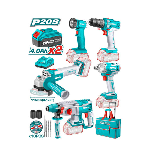 Set Paisje pune me bateri AKU series TOTAL TCKLI2019