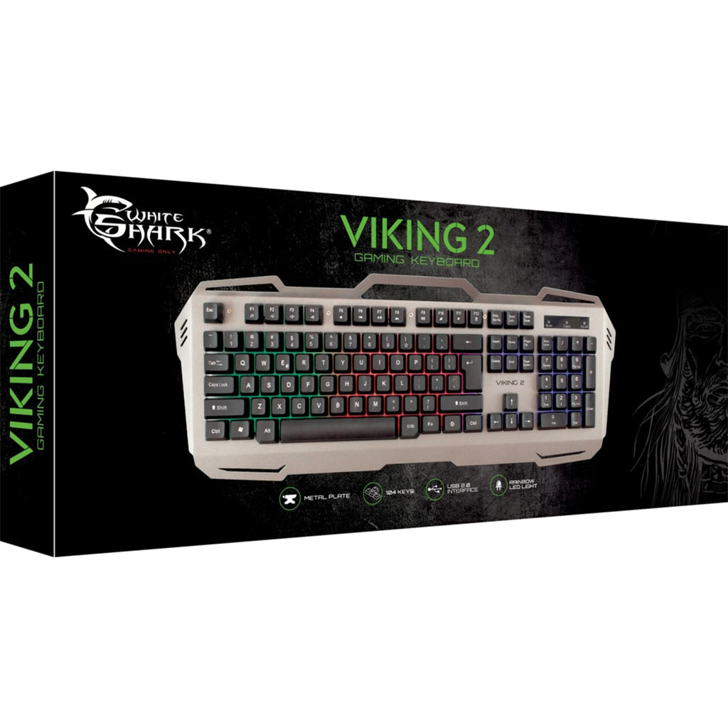 Tastierë Gaming White Shark VIKING-2, Led