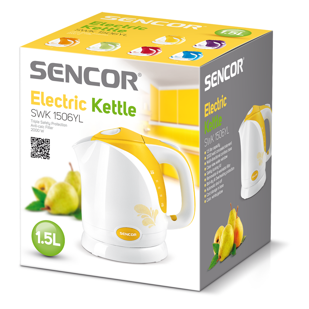 Ngrohese e ujit 1.5L 2000W SENCOR SWK 1506YL