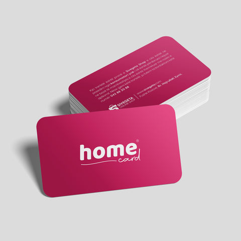 Kartelë e Zbritjës “Home Card”