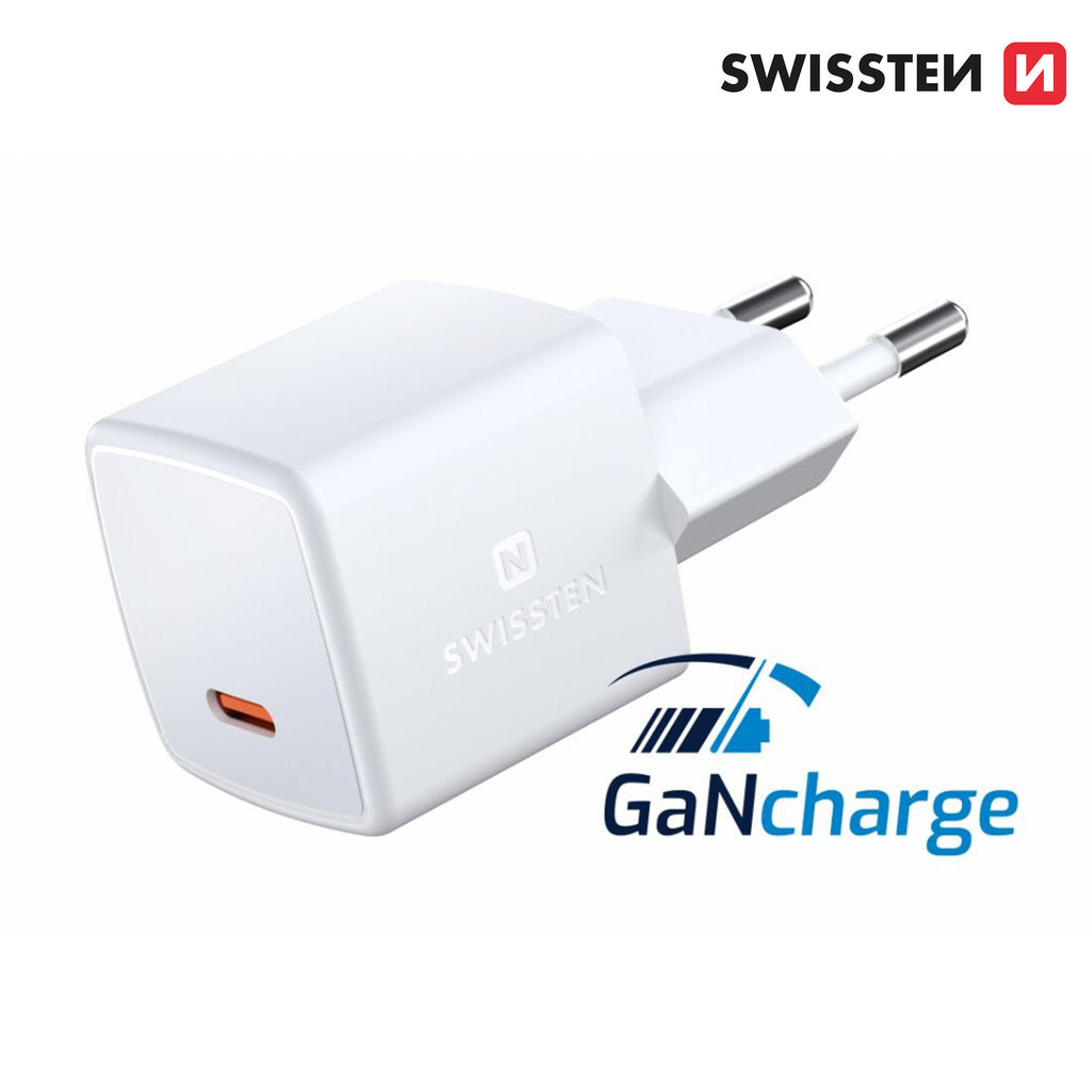 Karikues SWISSTEN 33W, Mini GaN, USB-C