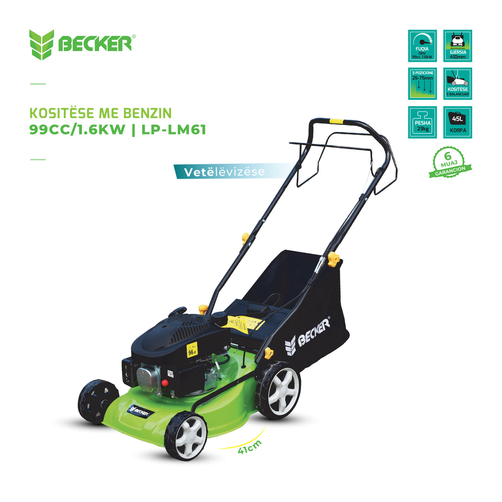 Kositëse me benzinë BECKER LP-LM61